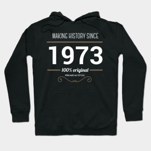 Making history since 1973 Hoodie